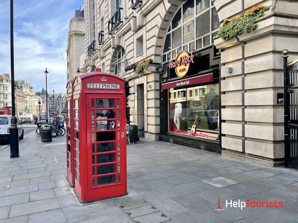 rote Telefonzelle London